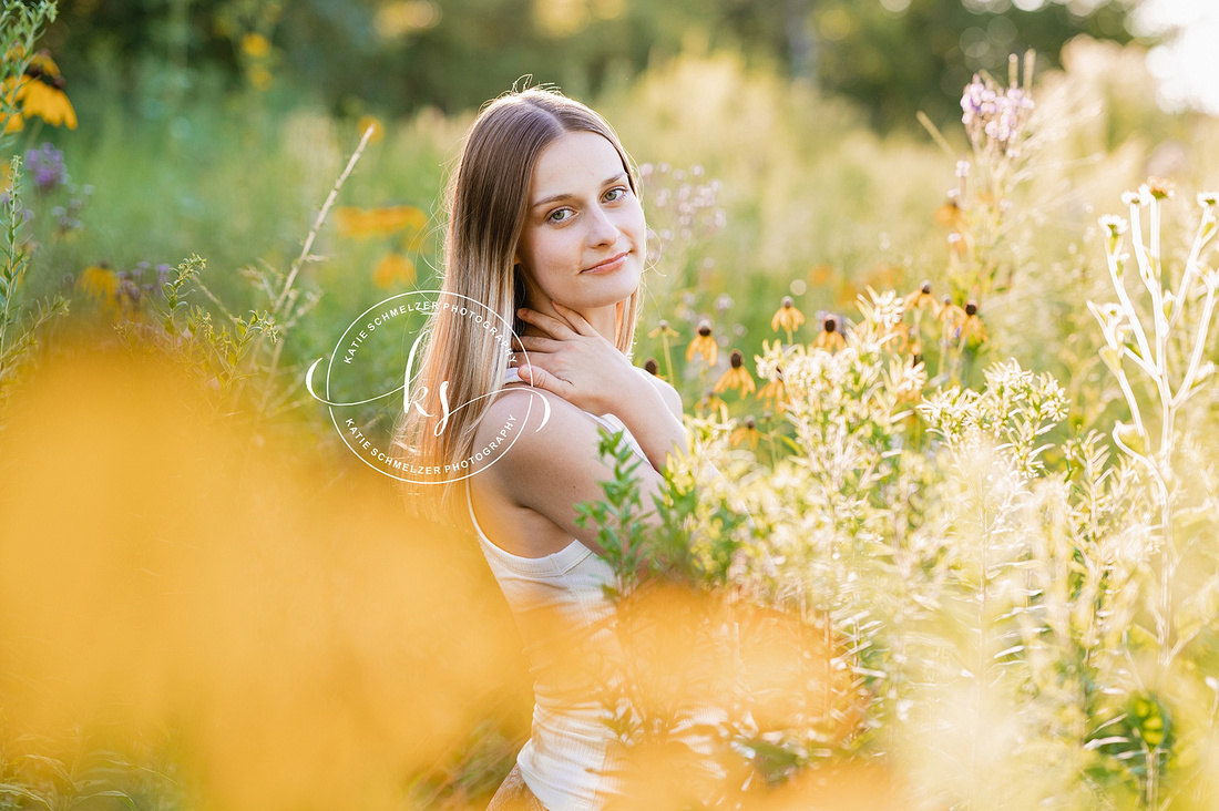 Downtown Iowa City Senior Portraits photographed by IA Senior Photographer KS Photography