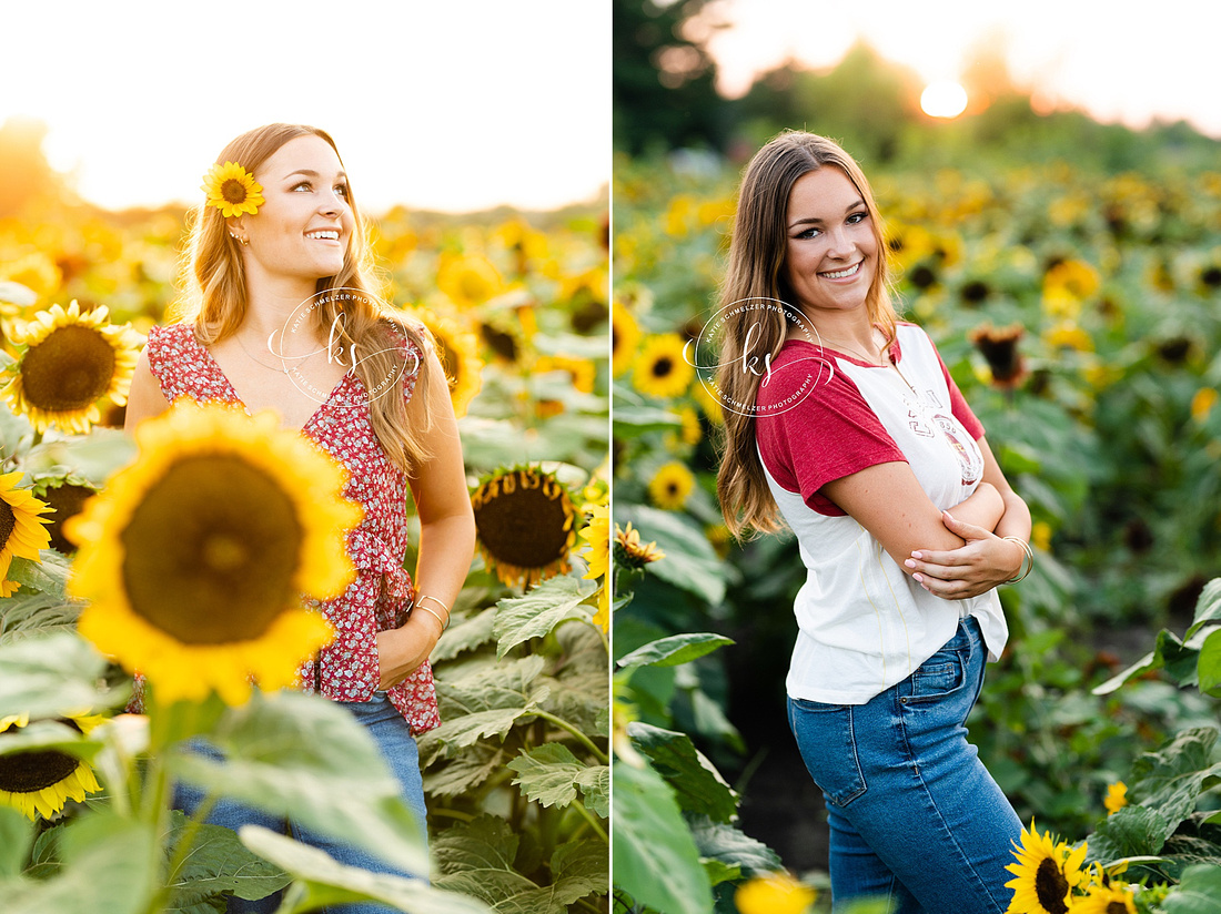 Downtown Iowa City Twin Senior Portraits by
IA Senior Photographer KS Photography