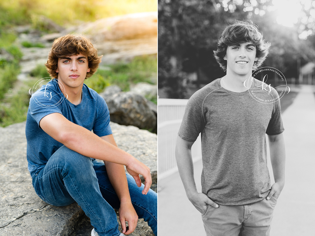 IA Liberty High Senior Portraits photographed by Iowa Senior Photographer KS Photography