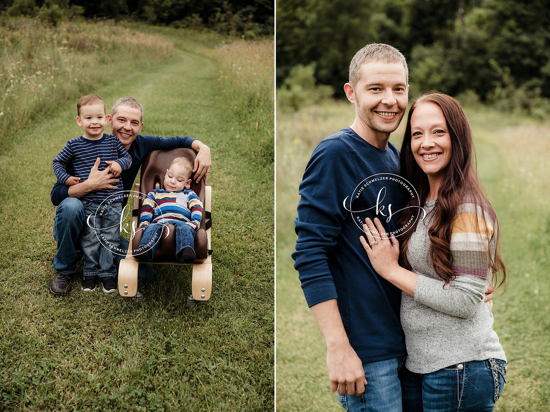 NorthEast Iowa Family Session photographed by Iowa Family Photographer KS Photography
