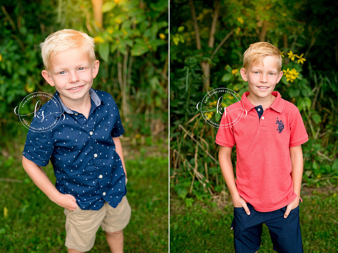 Iowa Outdoor Family Mini Session photographed by Iowa Family Photographer   KS Photography