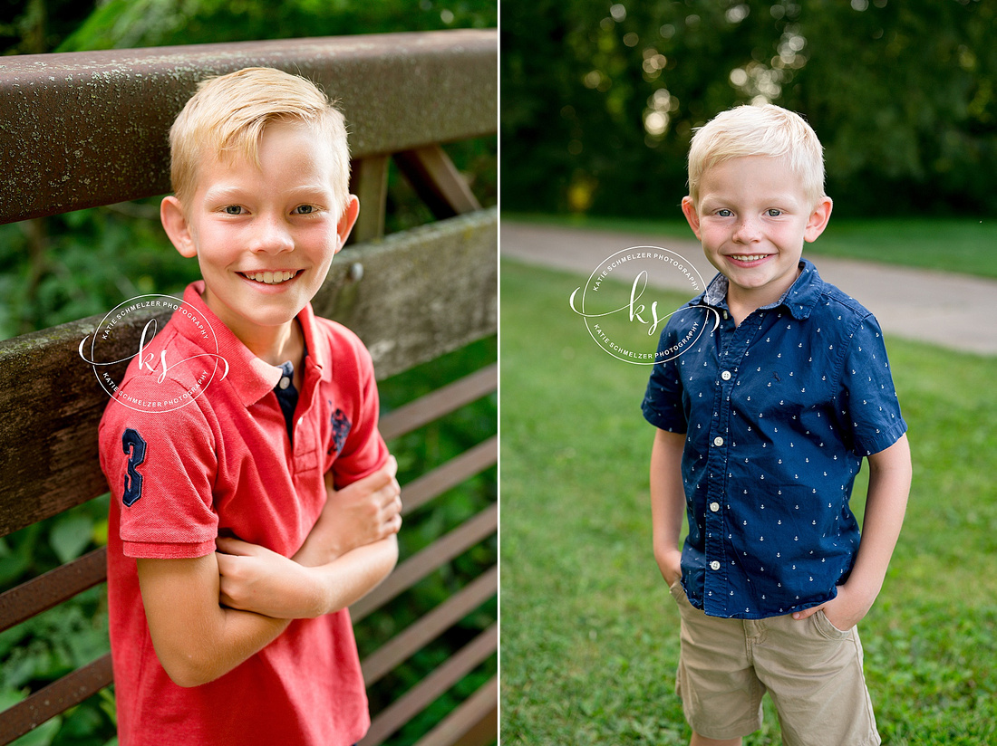 Iowa Outdoor Family Mini Session photographed by Iowa Family Photographer   KS Photography