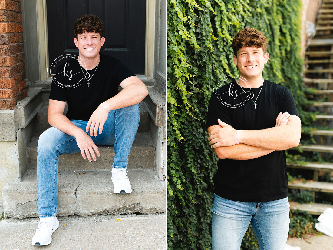 Liberty High School Senior Portraits Iowa Senior Photographer KS Photography