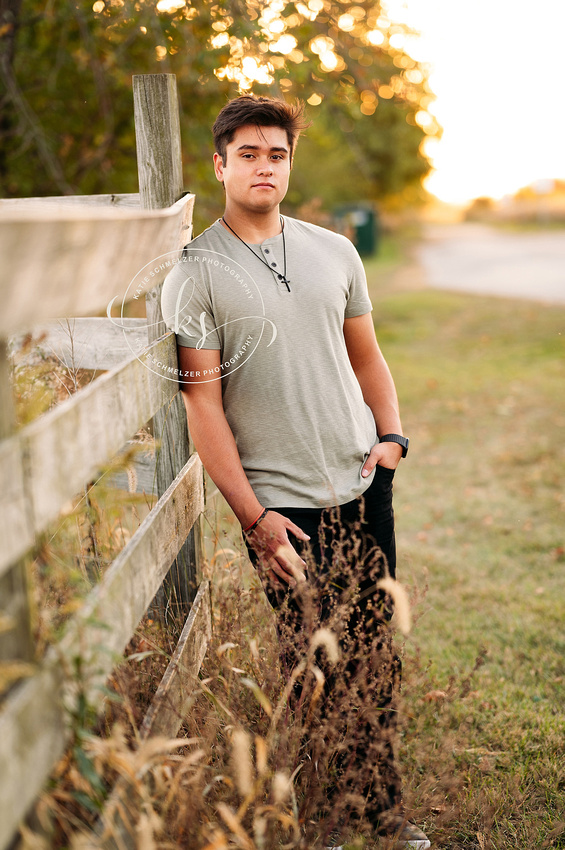 Rustic Iowa Senior Session photographed by Iowa Senior Photographer KS Photography