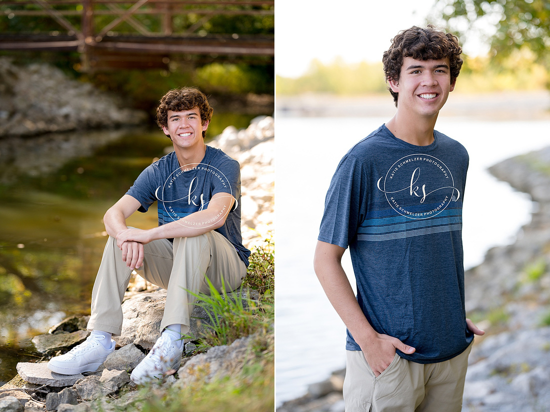 Kent Park Senior Session photographed by Iowa Senior Photographer KS Photography