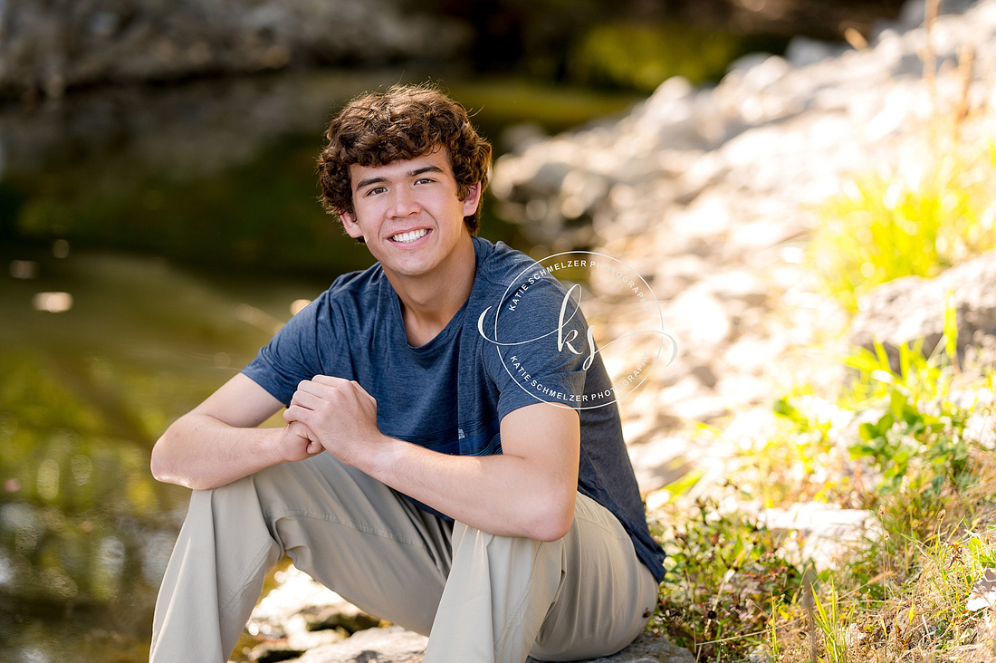 Kent Park Senior Session photographed by Iowa Senior Photographer KS Photography