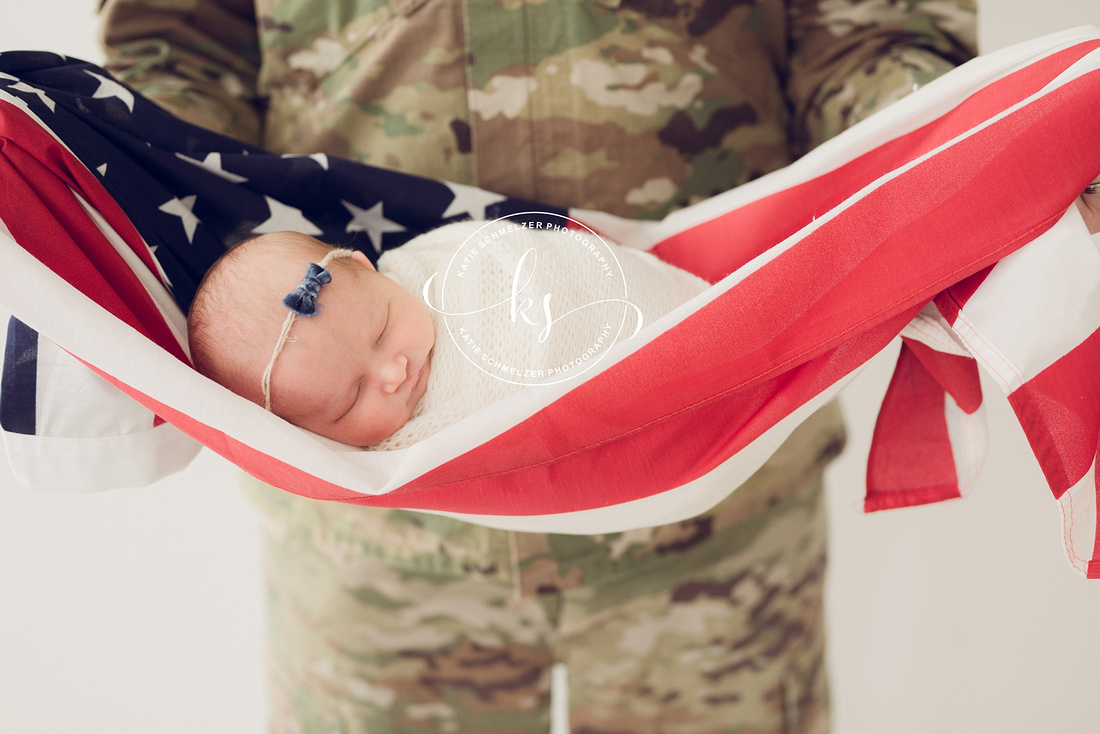 Iowa baby girl Newborn session photographed by IA Newborn Photographer KS Photography