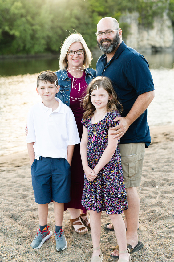 Iowa Family session photographed by IA family Photographer KS Photography 