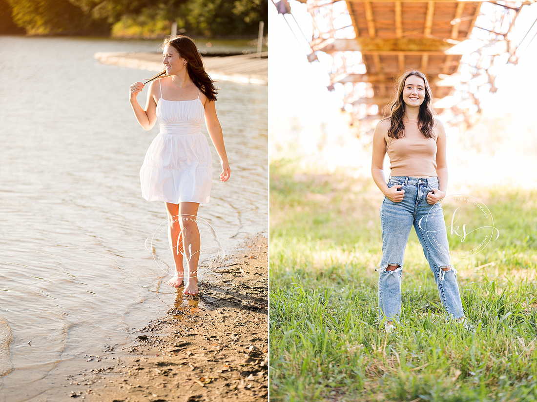 Solon Senior Session photographed by Iowa Senior Photographer KS Photography