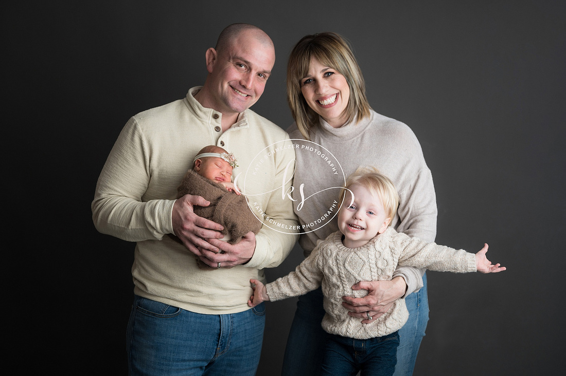 Baby Girl Newborn Session photographed by Iowa Newborn Photographer KS Photography