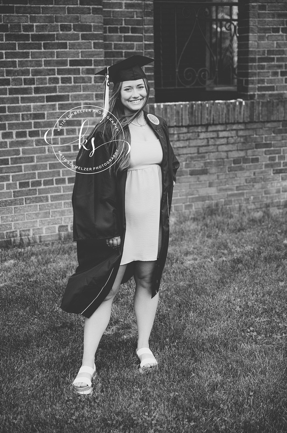 University of Iowa Graduation Session photographed by Iowa Senior photographer KS Photography