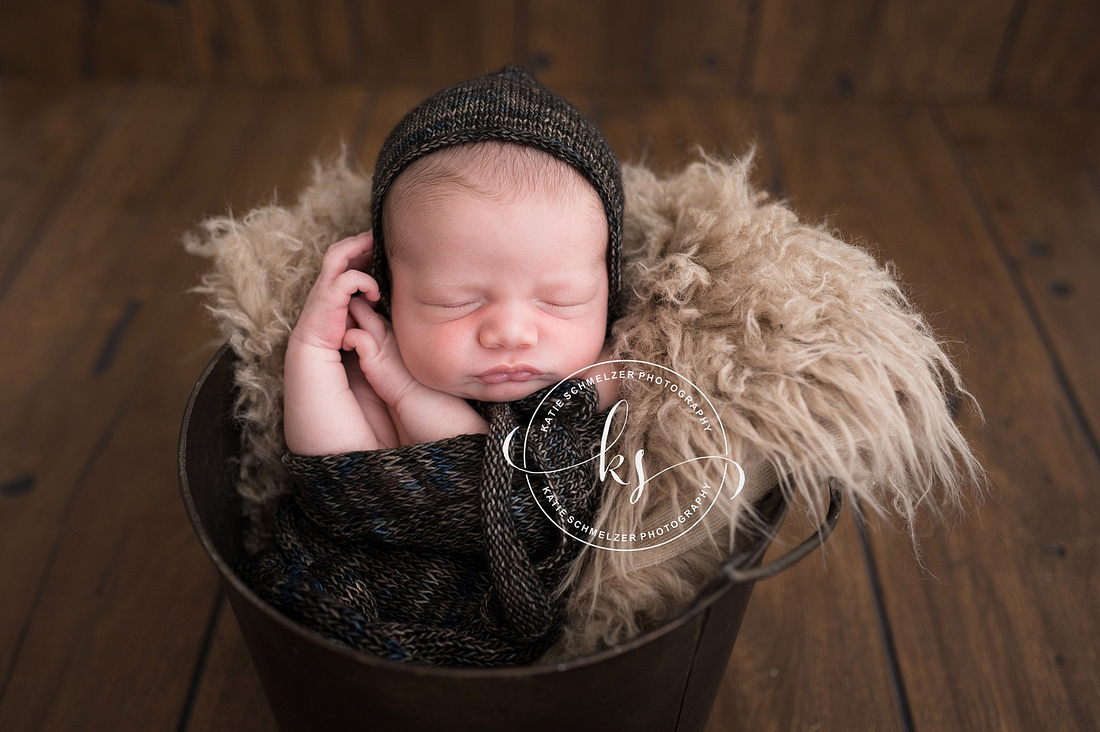 Baby Boy Newborn + Family Session photographed by Iowa Newborn photographer KS Photography