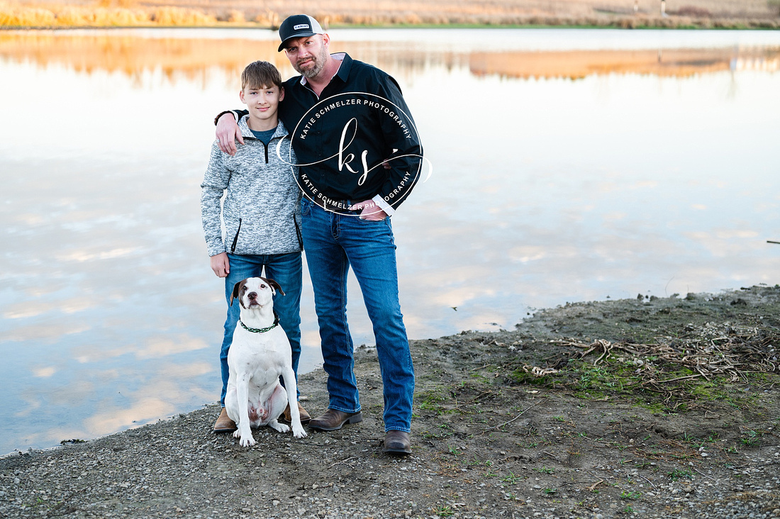 Iowa Sunset Family Portraits photographed by IA family Photographer KS Photography