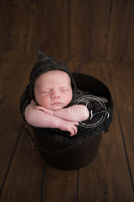 Baby Boy Newborn + Family Session photographed by Iowa Newborn photographer KS Photography