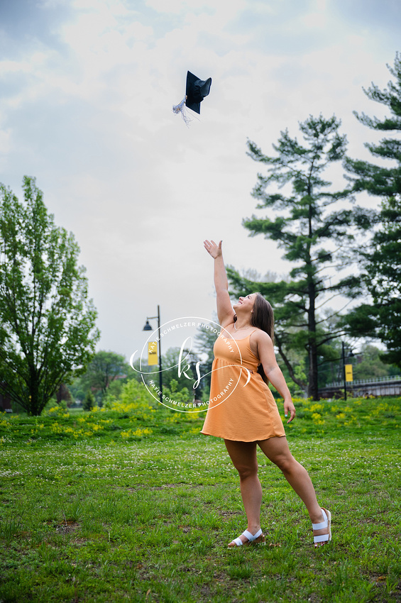 University of Iowa Graduation Session photographed by Iowa Senior photographer KS Photography