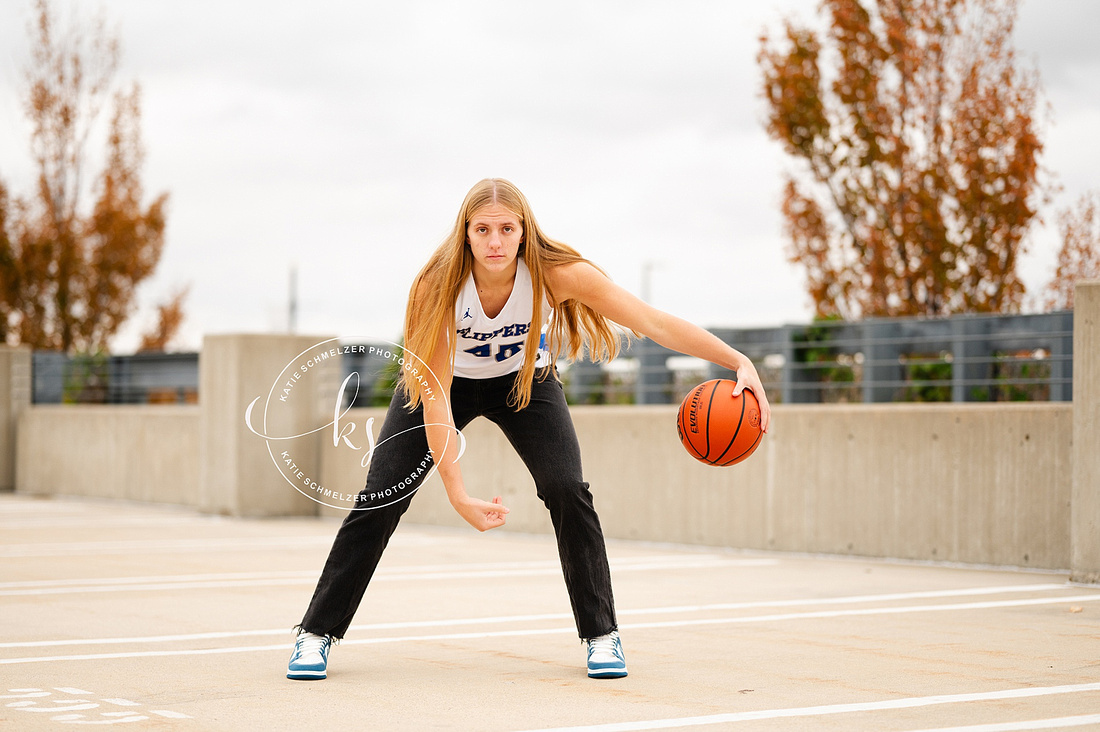 Athletic Iowa Senior Session photographed by Iowa Senior Photographer,  KS Photography 