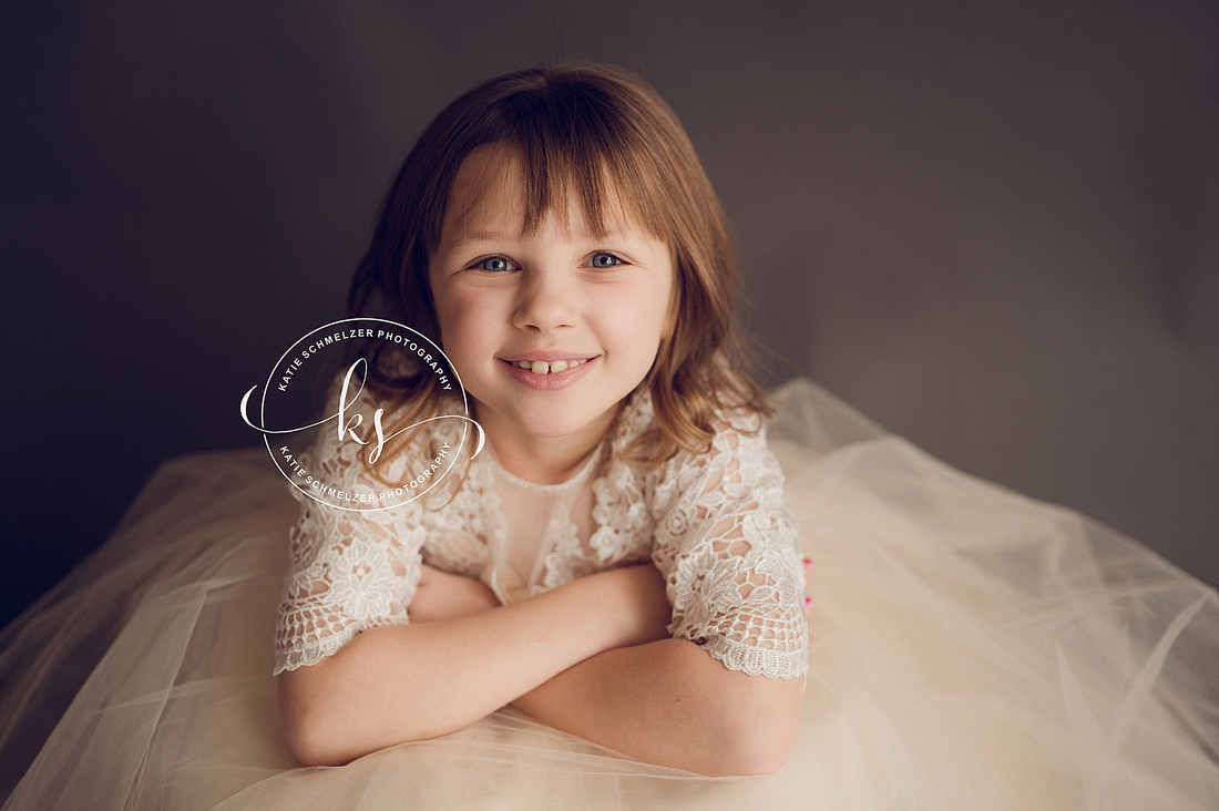 Formal Family Portraits in Studio photographed by Iowa Family photographer KS Photography