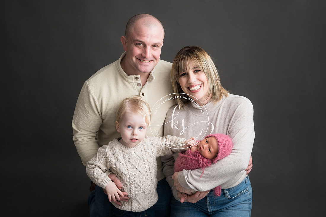 Baby Girl Newborn Session photographed by Iowa Newborn Photographer KS Photography