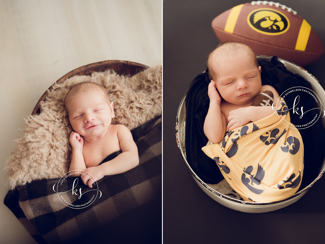 Iowa Newborn + Family Studio Session photographed by Iowa Newborn Photographer | KS Photography