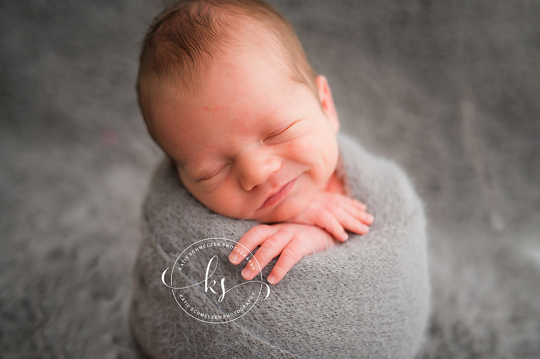 Newborn Studio Session photographed by Iowa Newborn Photographer | KS Photography