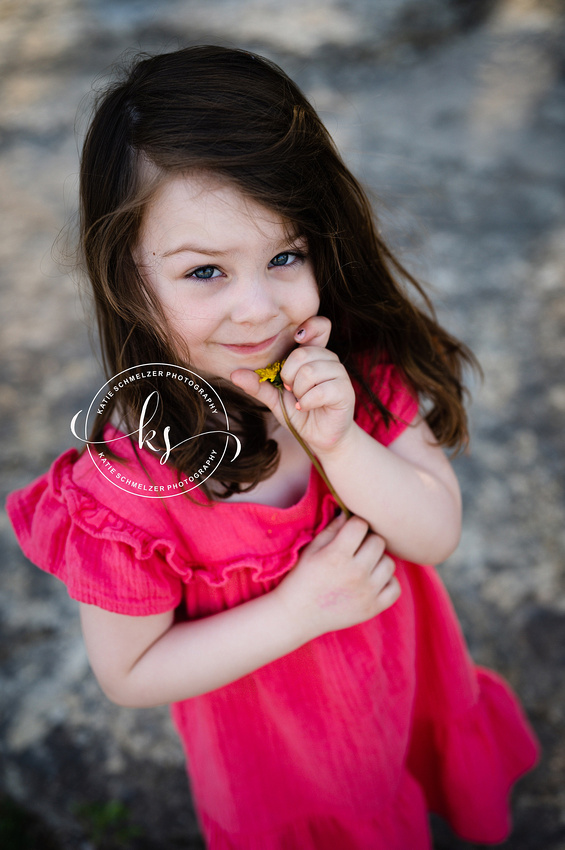 Outdoor Spring Family Session photographed by Iowa Family Photographer KS Photography