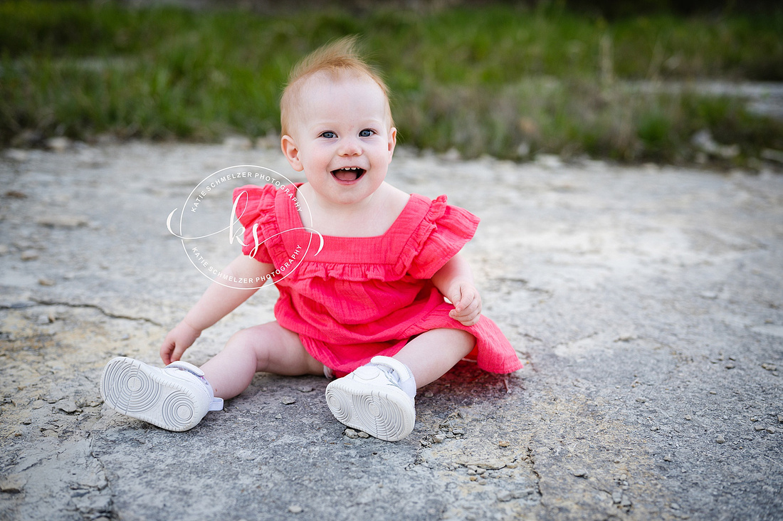 Outdoor Spring Family Session photographed by Iowa Family Photographer KS Photography