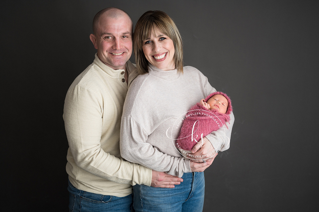 Baby Girl Newborn Session photographed by Iowa Newborn Photographer KS Photography