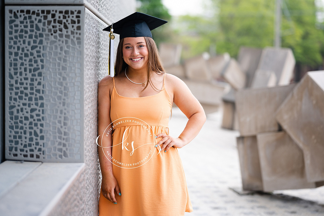 University of Iowa Graduation Session photographed by Iowa Senior photographer KS Photography