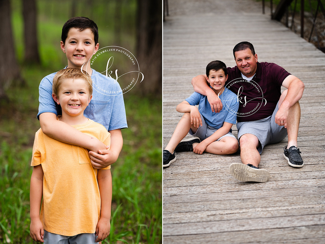 Outdoor Iowa Family Session photographed by Iowa Family Photographer KS Photography