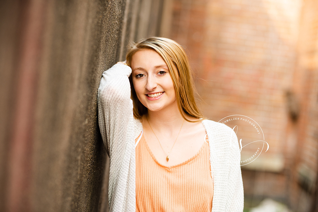 Iowa City Senior Portraits with CCA senior and KS Photography