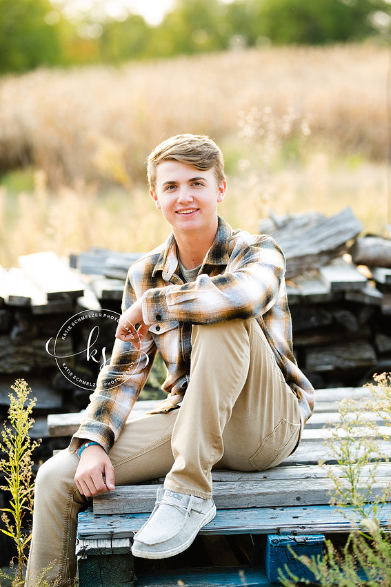 Iowa Senior Portraits in Amana with KS Photography, IA senior portrait photographer