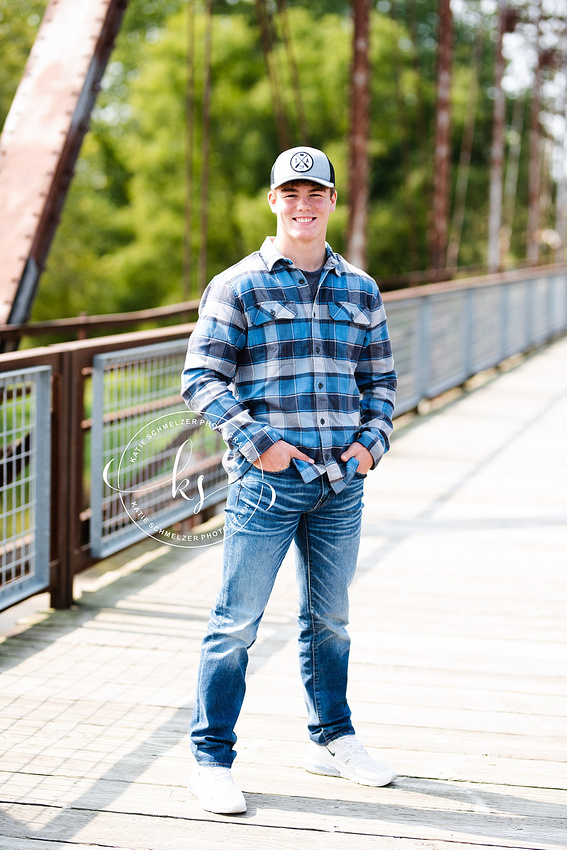 Senior portraits with Solon IA senior photographed by KS Photography