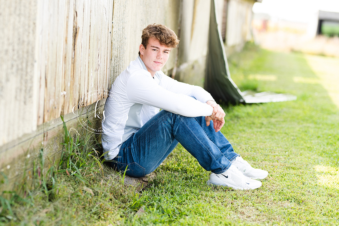 Senior portraits with Solon IA senior photographed by KS Photography