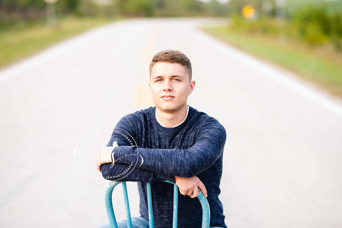 Amana senior portraits with Iowa senior photographer KS Photography