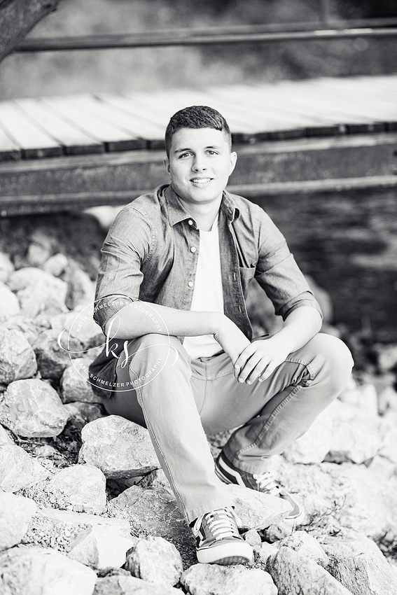 Amana senior portraits with Iowa senior photographer KS Photography