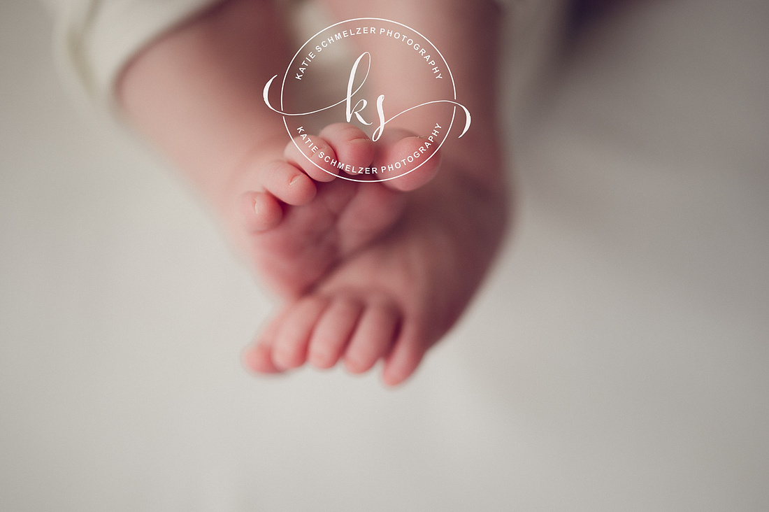 Studio Newborn Session with new Family of Three photographed by IA Newborn Photographer KS Photography