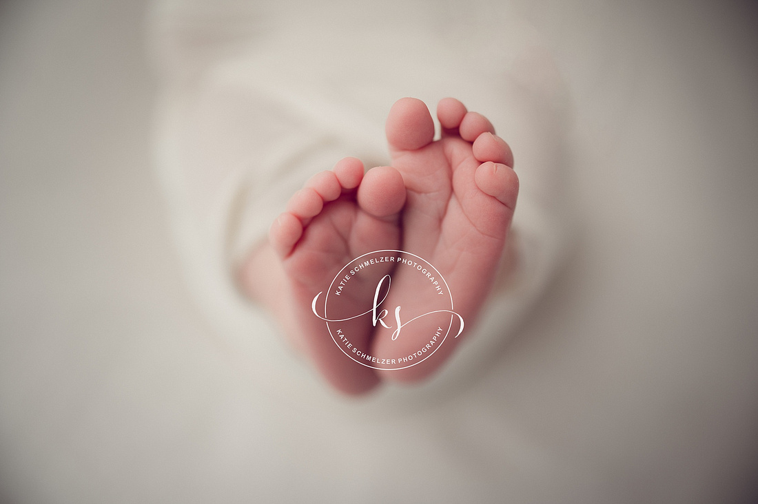 Studio Newborn Session with new Family of Three photographed by IA Newborn Photographer KS Photography