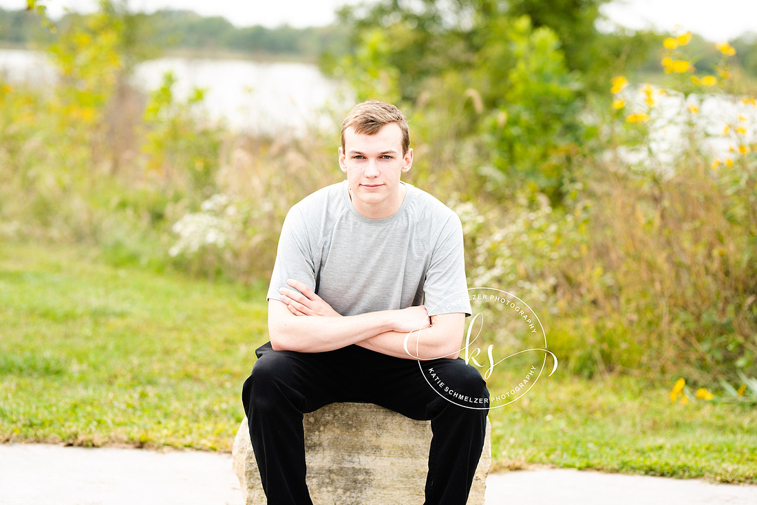 Senior Portraits in Iowa with Iowa senior portrait photographer KS Photography 