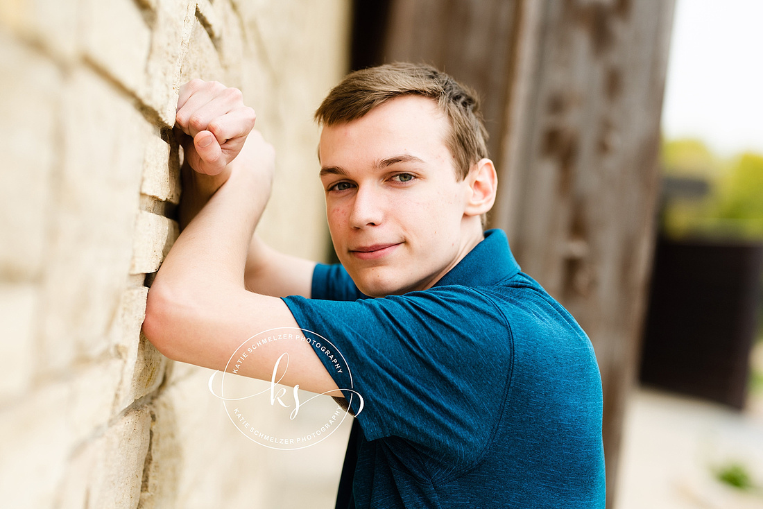 Senior Portraits in Iowa with Iowa senior portrait photographer KS Photography 