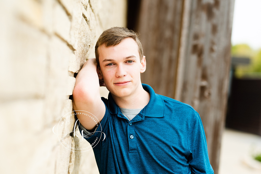 Senior Portraits in Iowa with Iowa senior portrait photographer KS Photography 