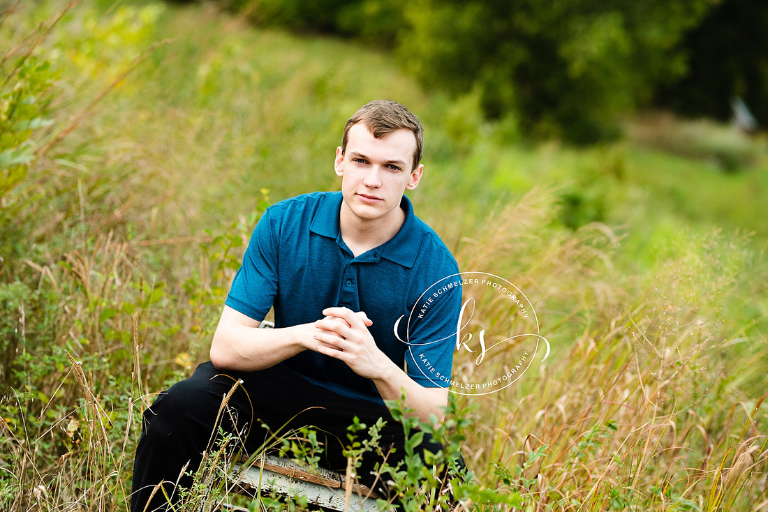 Senior Portraits in Iowa with Iowa senior portrait photographer KS Photography 