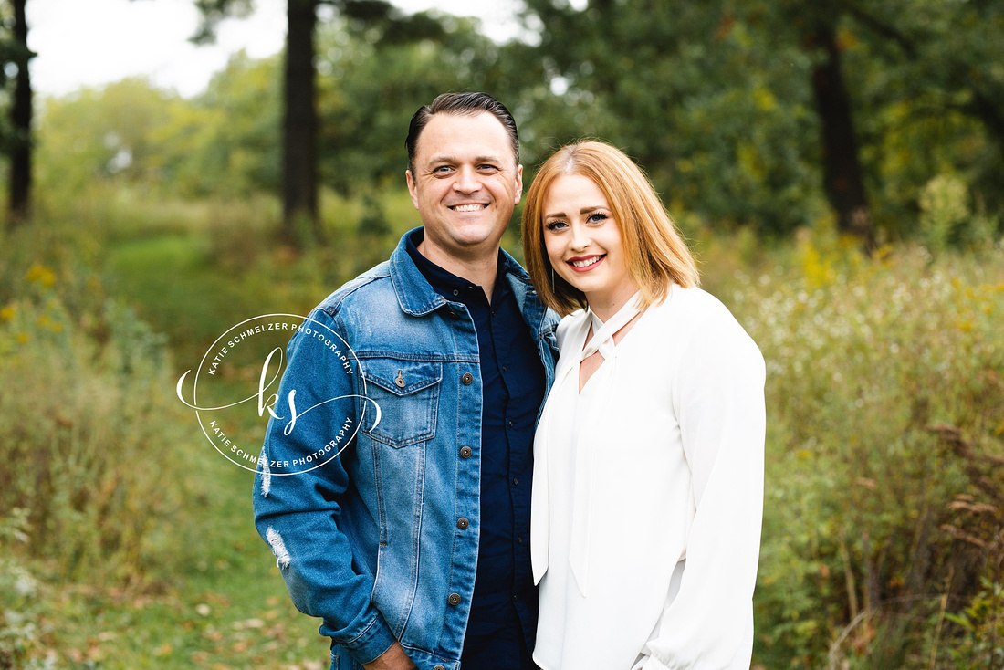 Fall Family Portraits in Iowa with Tiffin IA family photographer KS Photography 