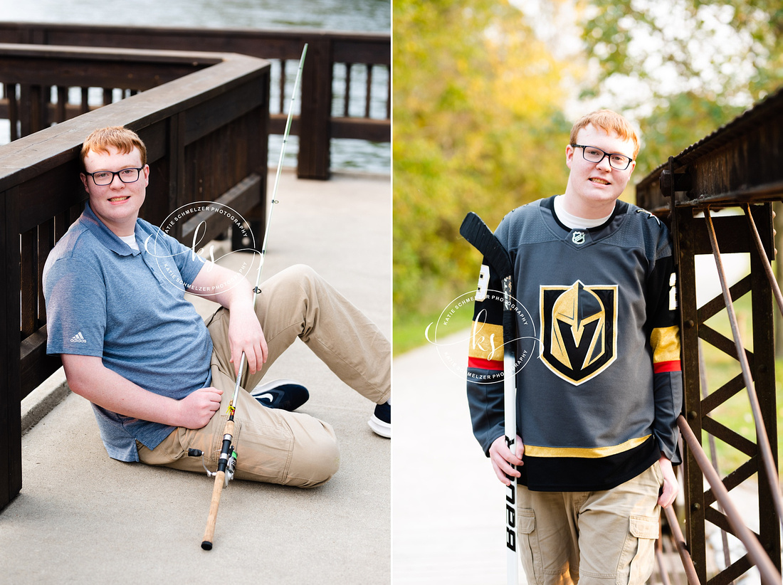 Iowa Senior Portraits for senior boy photographed by KS Photography 