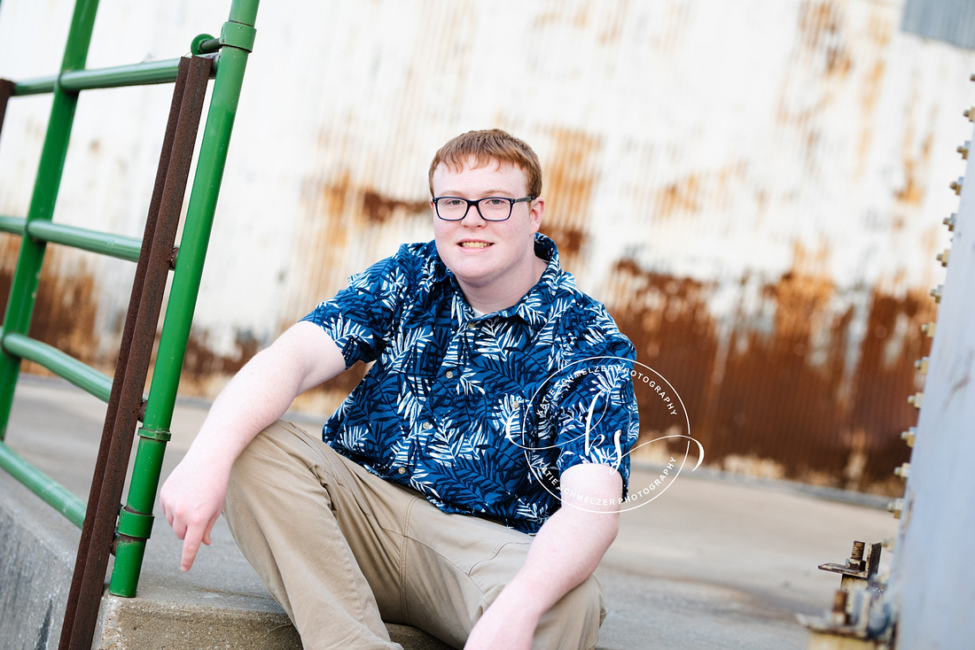 Iowa Senior Portraits for senior boy photographed by KS Photography 