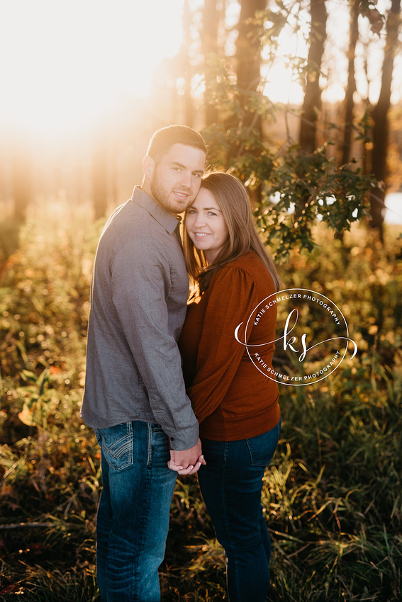 Kent Park Couples Session with Iowa photographer KS Photography