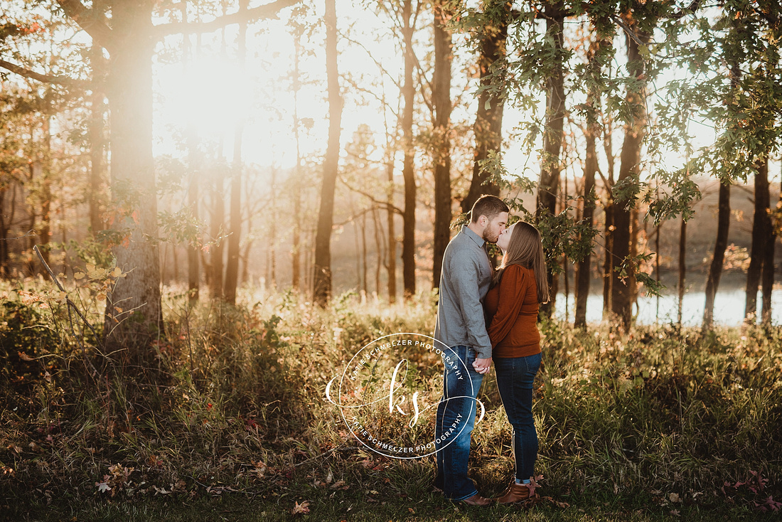 Kent Park Couples Session with Iowa photographer KS Photography