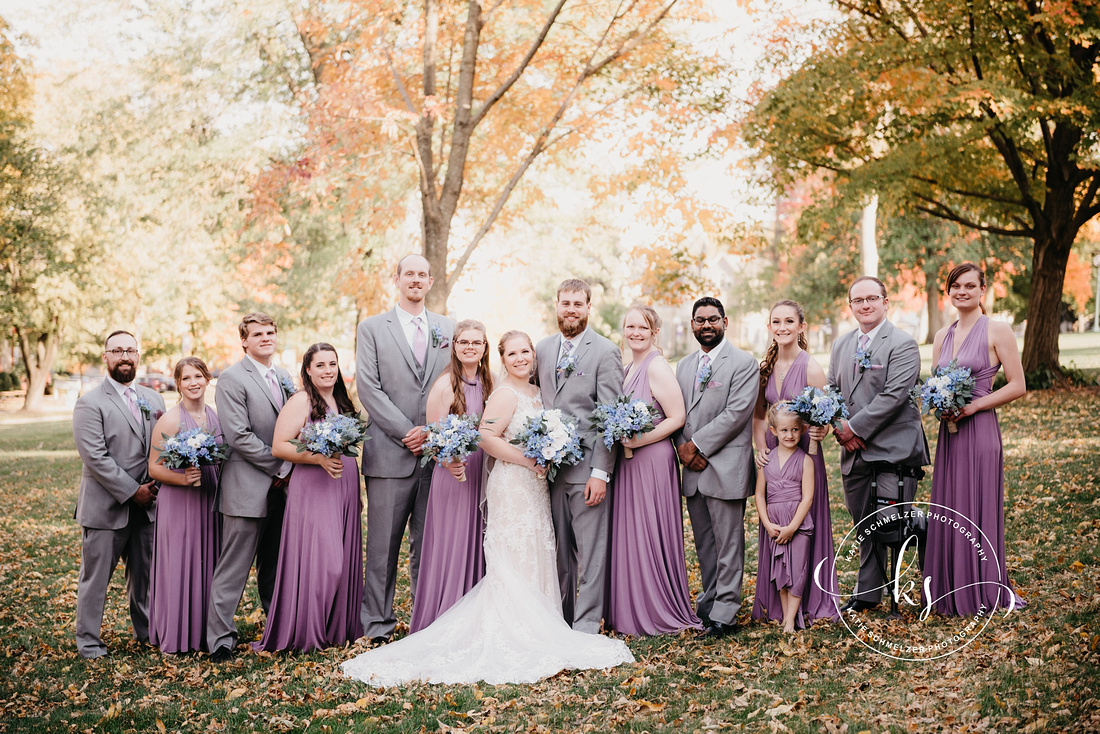 Iowa Wedding with Harry Potter and Star Wars details photographed IA wedding photographer KS Photography