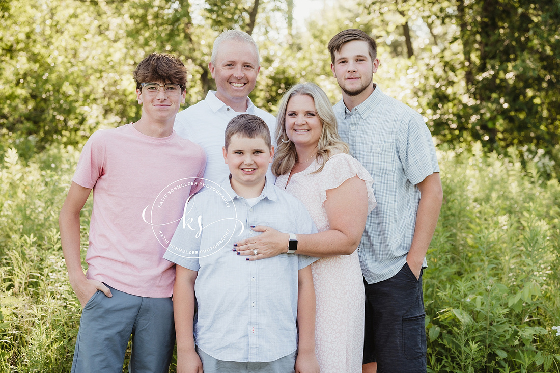 Kent Park IA Family Session photographed by Iowa Family Photographer KS Photography