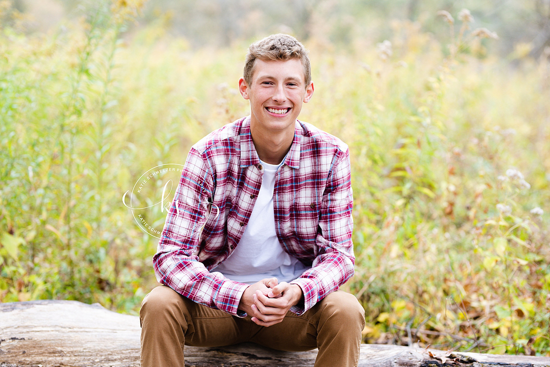 Kent Park Senior Portraits in Iowa with IA senior portrait photographer KS Photography