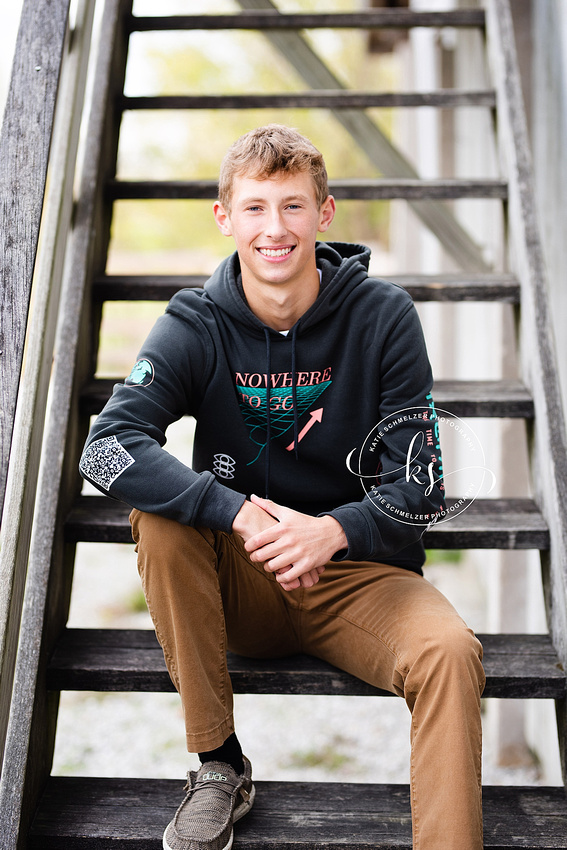 Kent Park Senior Portraits in Iowa with IA senior portrait photographer KS Photography